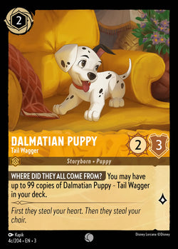 Dalmatian Puppy - Tail Wagger (004c/204) [Into the Inklands]