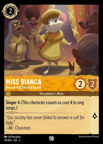 Miss Bianca - Rescue Aid Society Agent (010/204) [Into the Inklands]
