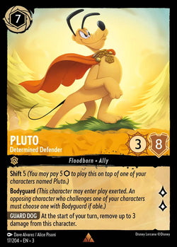 Pluto - Determined Defender (017/204) [Into the Inklands]