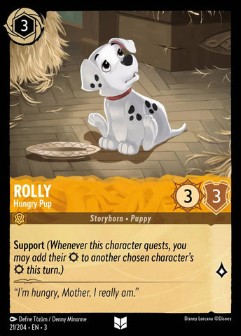 Rolly - Hungry Pup (021/204) [Into the Inklands]