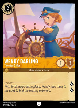 Wendy Darling - Talented Sailor (023/204) [Into the Inklands]