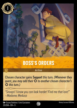 Boss's Orders (025/204) [Into the Inklands]