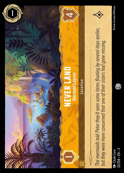 Never Land - Mermaid Lagoon (032/204) [Into the Inklands]