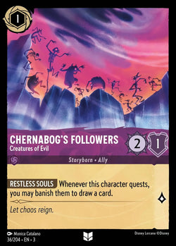 Chernabog's Followers - Creatures of Evil (036/204) [Into the Inklands]