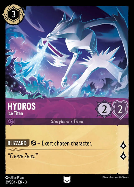 Hydros - Ice Titan (039/204) [Into the Inklands]
