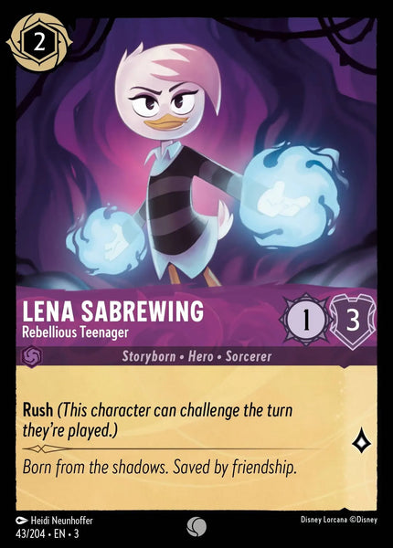 Lena Sabrewing - Rebellious Teenager (043/204) [Into the Inklands]