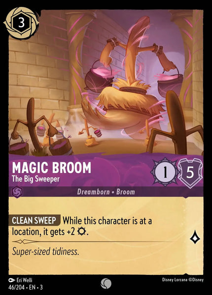 Magic Broom - The Big Sweeper (046/204) [Into the Inklands]