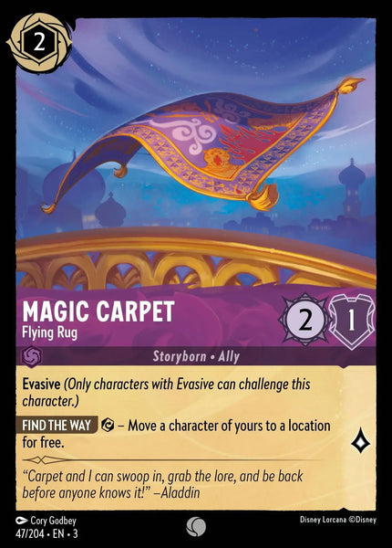 Magic Carpet - Flying Rug (047/204) [Into the Inklands]
