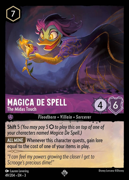 Magica De Spell - The Midas Touch (049/204) [Into the Inklands]