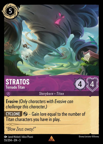 Stratos - Tornado Titan (055/204) [Into the Inklands]