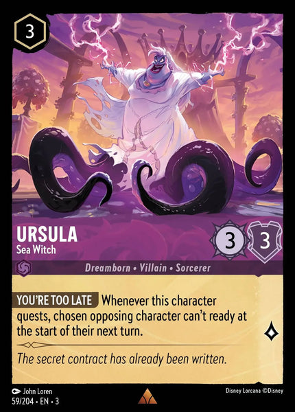 Ursula - Sea Witch (059/204) [Into the Inklands]
