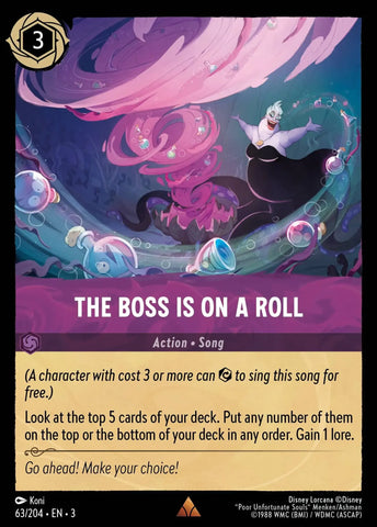 The Boss Is On A Roll (063/204) [Into the Inklands]