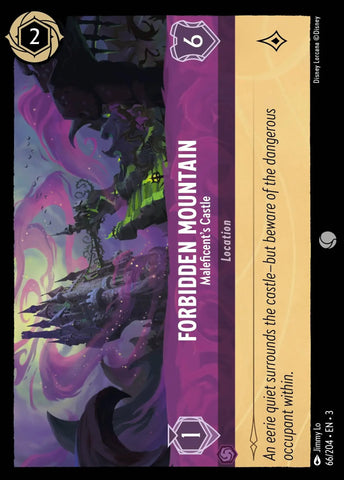 Forbidden Mountain - Maleficent's Castle (066/204) [Into the Inklands]