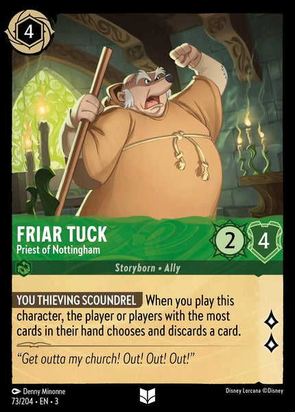 Friar Tuck - Priest Of Nottingham (073/204) [Into the Inklands]