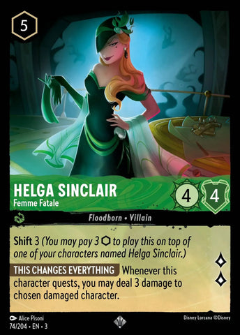 Helga Sinclair - Femme Fatale (074/204) [Into the Inklands]