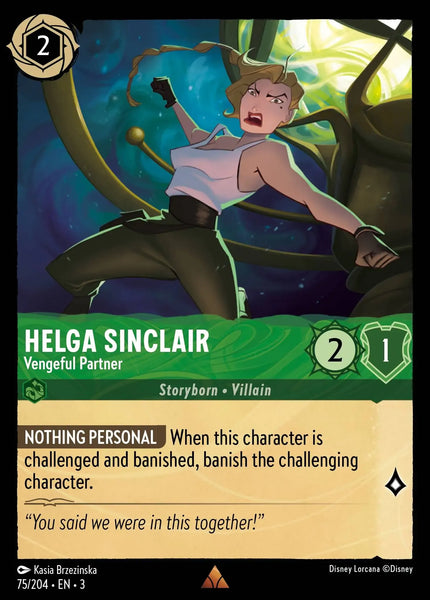 Helga Sinclair - Vengeful Partner (075/204) [Into the Inklands]