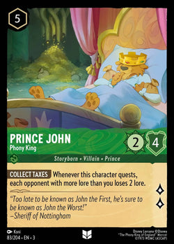 Prince John - Phony King (083/204) [Into the Inklands]