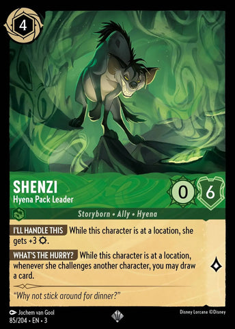 Shenzi - Hyena Pack Leader (085/204) [Into the Inklands]
