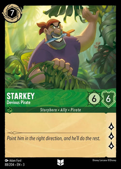 Starkey - Devious Pirate (088/204) [Into the Inklands]