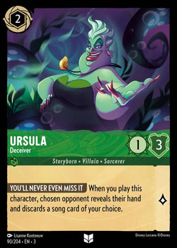 Ursula - Deceiver (090/204) [Into the Inklands]