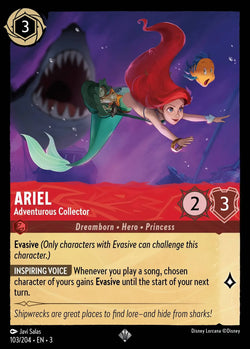 Ariel - Adventurous Collector (103/204) [Into the Inklands]