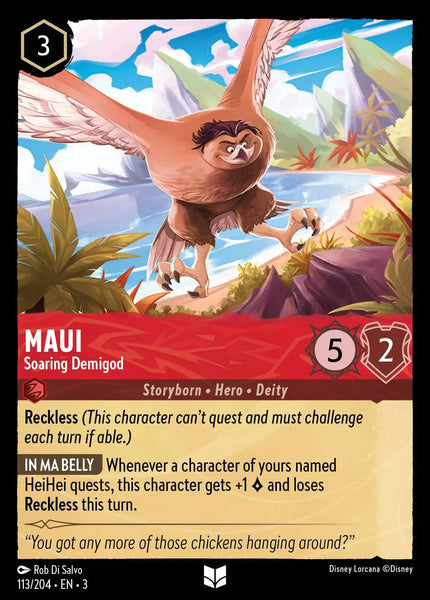 Maui - Soaring Demigod (113/204) [Into the Inklands]