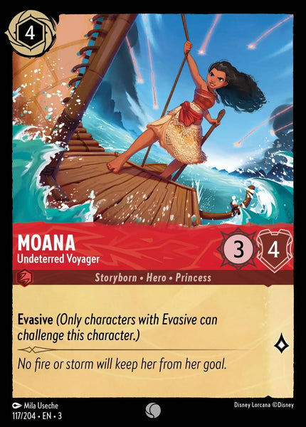 Moana - Undeterred Voyager (117/204) [Into the Inklands]