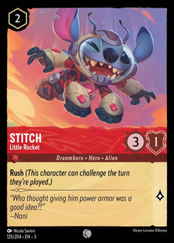 Stitch - Little Rocket (125/204) [Into the Inklands]