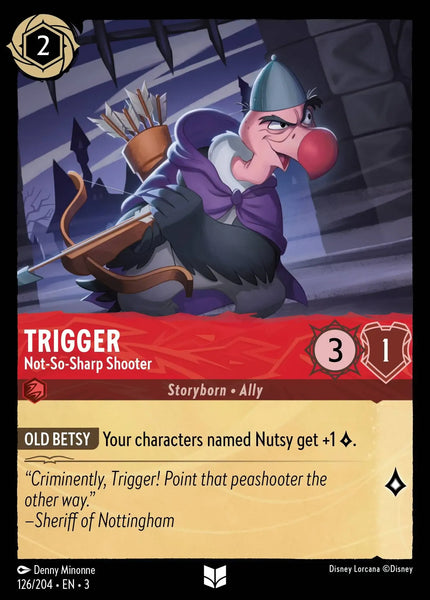 Trigger - Not-So-Sharp Shooter (126/204) [Into the Inklands]