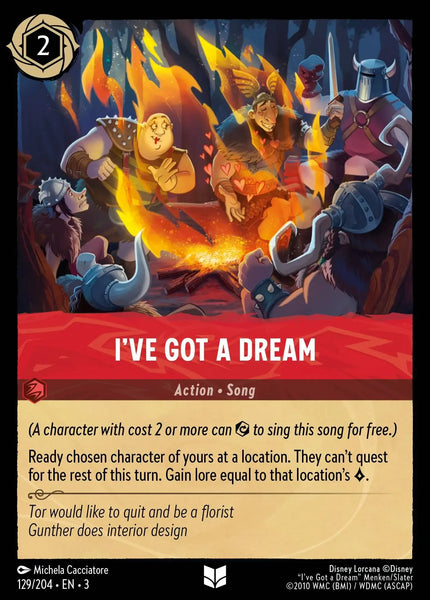 I've Got a Dream (129/204) [Into the Inklands]