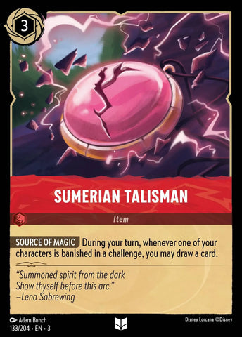 Sumerian Talisman (133/204) [Into the Inklands]