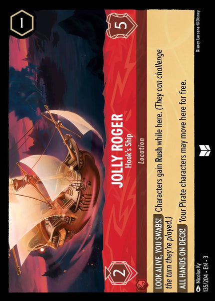 Jolly Roger - Hook's Ship (135/204) [Into the Inklands]