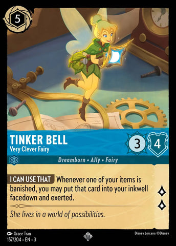 Tinker Bell - Very Clever Fairy (157/204) [Into the Inklands]