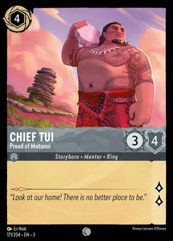 Chief Tui - Proud of Motunui (171/204) [Into the Inklands]