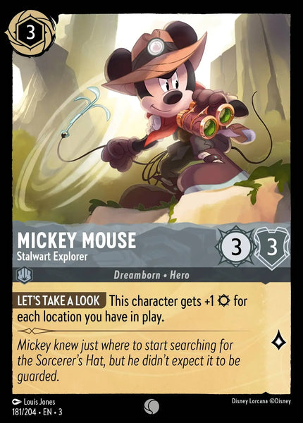 Mickey Mouse - Stalwart Explorer (181/204) [Into the Inklands]