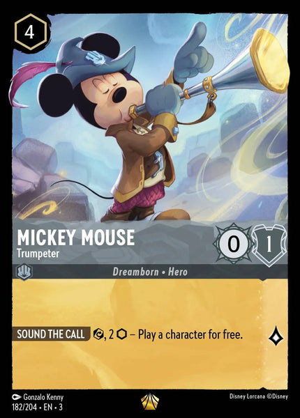 Mickey Mouse - Trumpeter (182/204) [Into the Inklands]