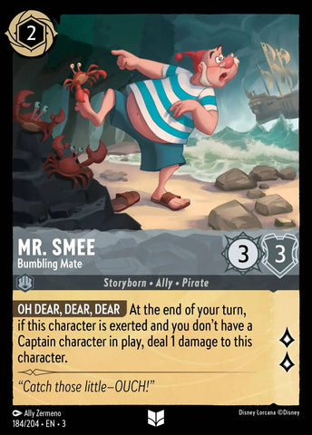 Mr. Smee - Bumbling Mate (184/204) [Into the Inklands]
