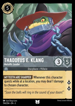 Thaddeus E. Klang - Metallic Leader (194/204) [Into the Inklands]