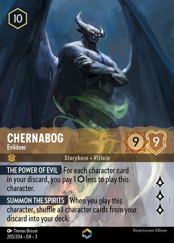 Chernabog - Evildoer (205/204) [Into the Inklands]