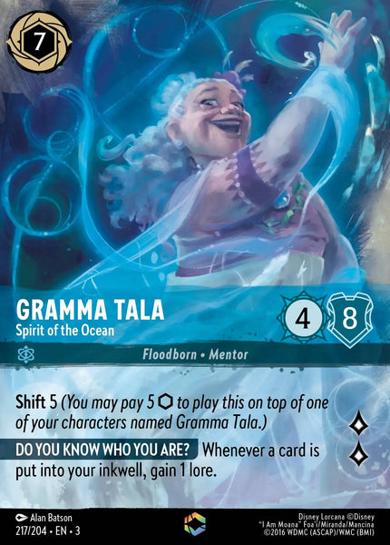 Gramma Tala - Spirit of the Ocean (217/204) [Into the Inklands]