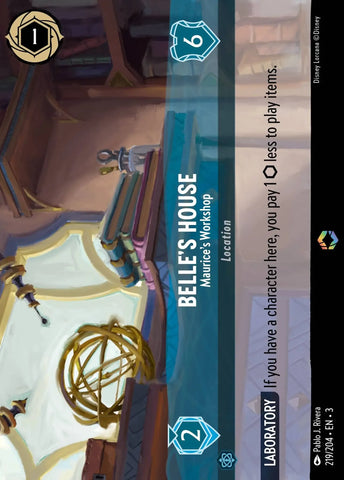 Belle's House - Maurice's Workshop (219/204) [Into the Inklands]