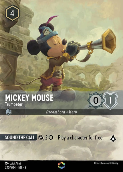 Mickey Mouse - Trumpeter (220/204) [Into the Inklands]