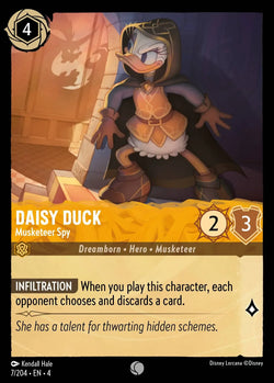 Daisy Duck - Musketeer Spy (007/204) [Ursula's Return]