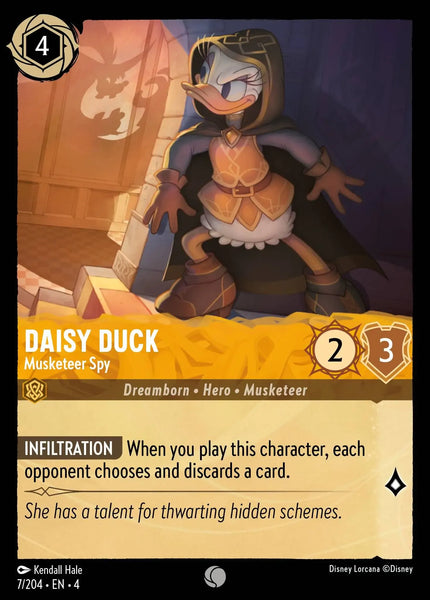 Daisy Duck - Musketeer Spy (007/204) [Ursula's Return]