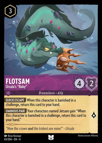 Flotsam - Ursula's "Baby" (043/204) [Ursula's Return]