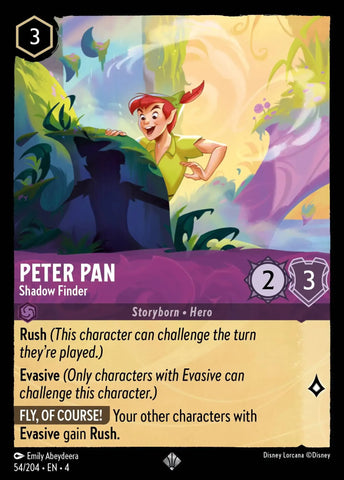 Peter Pan - Shadow Finder (054/204) [Ursula's Return]