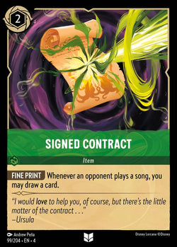 Signed Contract (099/204) [Ursula's Return]