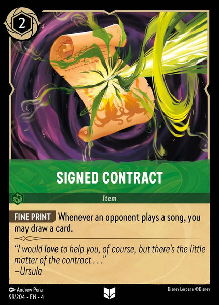Signed Contract (099/204) [Ursula's Return]