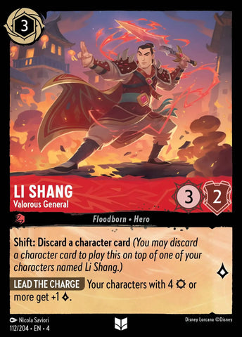 Li Shang - Valorous General (112/204) [Ursula's Return]