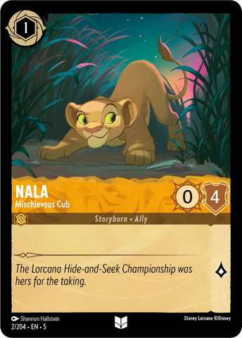 Nala - Mischievous Cub (002/204) [Shimmering Skies]